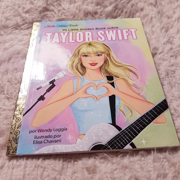 2023 Taylor Swift A Little Golden Book Biography Wendy Loggia Spanish Edition - Picture 2 of 11